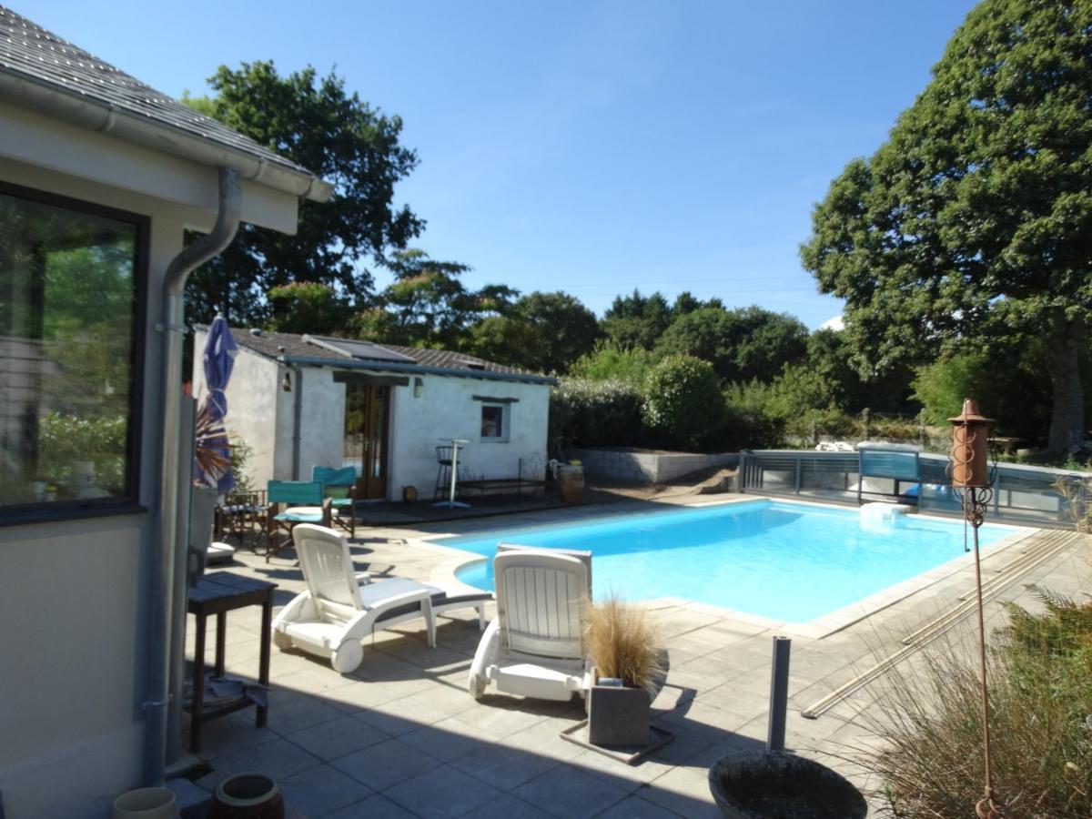 Maison Piscine Classee 4 Etoiles Guidel Exterior foto